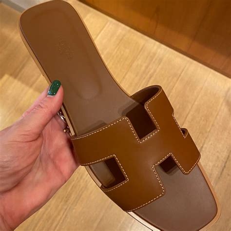 aubyn tan hermes shoes|oran Hermes sandals review.